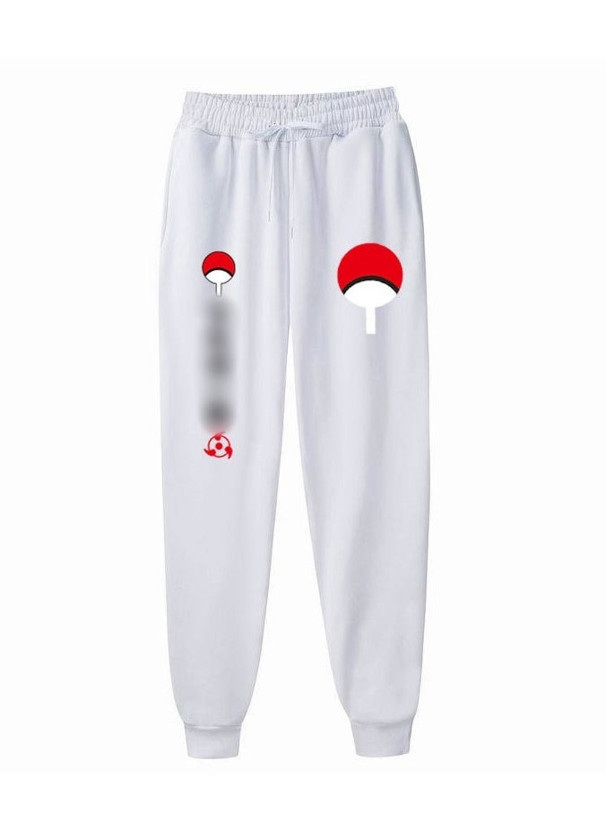 Anime Naruto Fashion Fleece Loose Legged Sports Pants