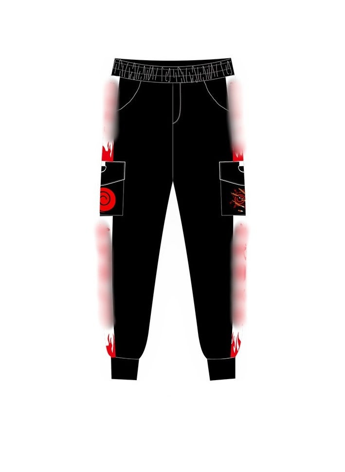 Anime Naruto Fashion Loose Legged Sports Pants