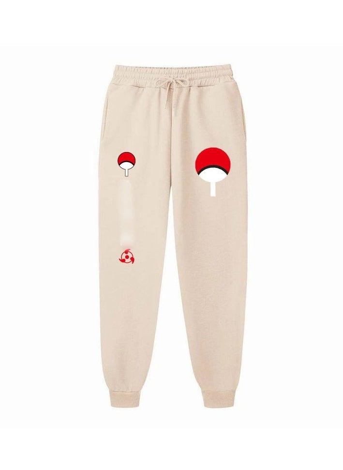 Anime Naruto Fashion Fleece Loose Legged Sports Pants