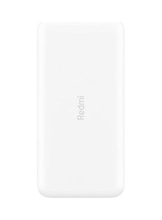 2000.0 mAh Redmi Power Bank 18W Fast Charge White