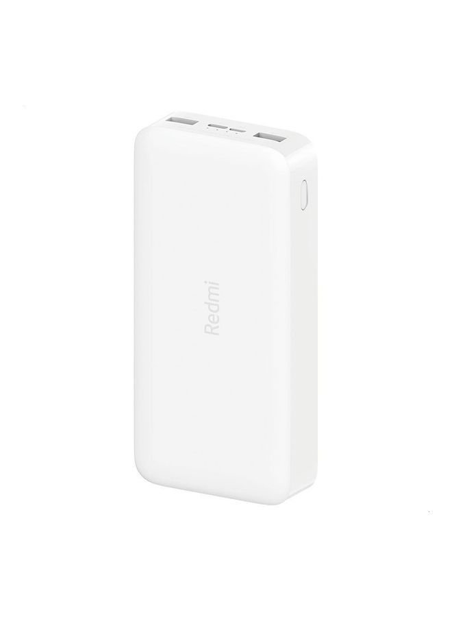 2000.0 mAh Redmi Power Bank 18W Fast Charge White