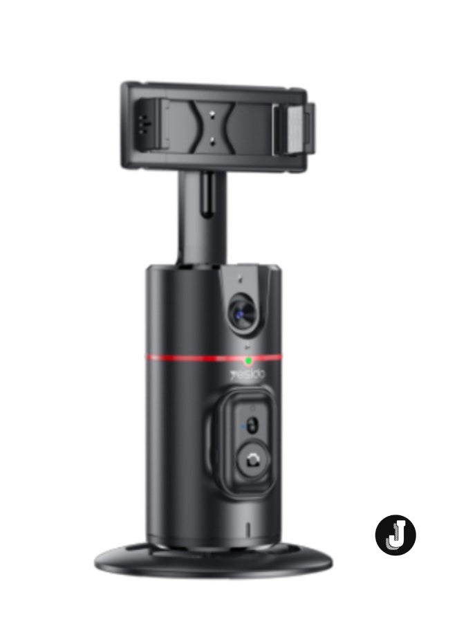 Auto Face Tracking Tripod 360° Removable Design with Remote Controller – Selfie Stick Holder for Vlogging, Live Streaming, TikTok, and Hands-Free Photography