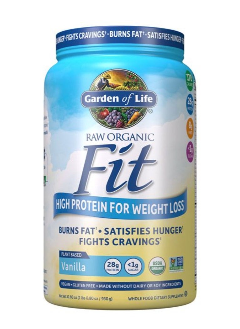 Garden of Life Raw Organic Fit Double Size Vanilla 930G