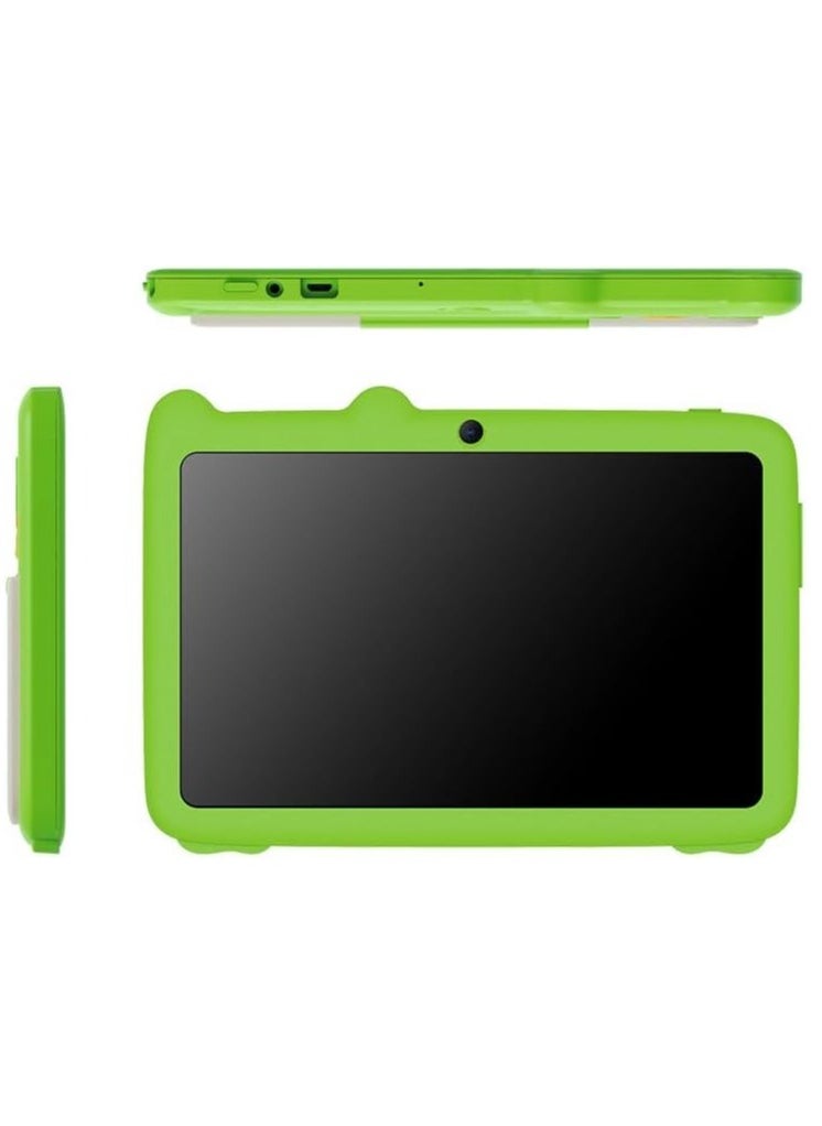 Orchid O-710 Kids Tablet 7 inch Tablet for Kids Android Tablets Tablet for Children Pre-Installed Kids Software Dual Camera WiFi Tablet Computer - Green