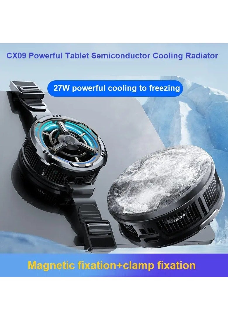 Memo CX09 Magnetic Mobile Phone Cooling Fan Radiator Cooler