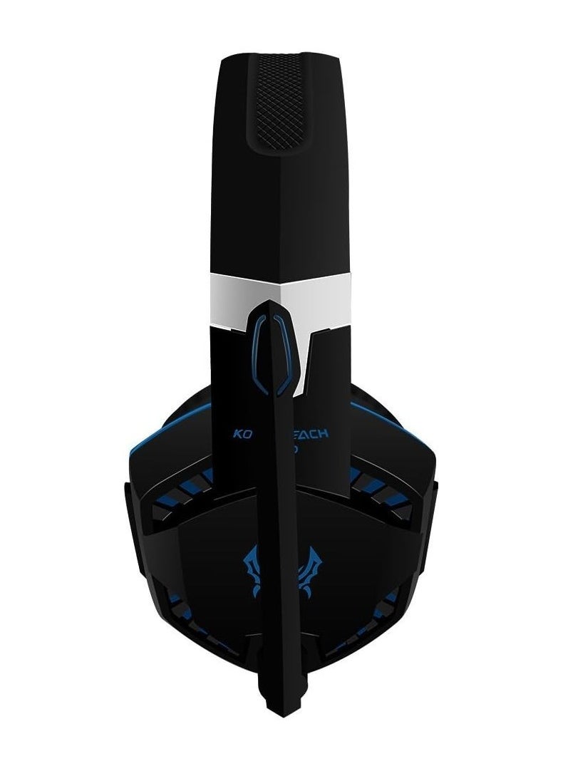 Cosmic Byte KOTION G2000 Gaming Headphone Headset Stereo Bass Over-ear Headband Mic PC Blue