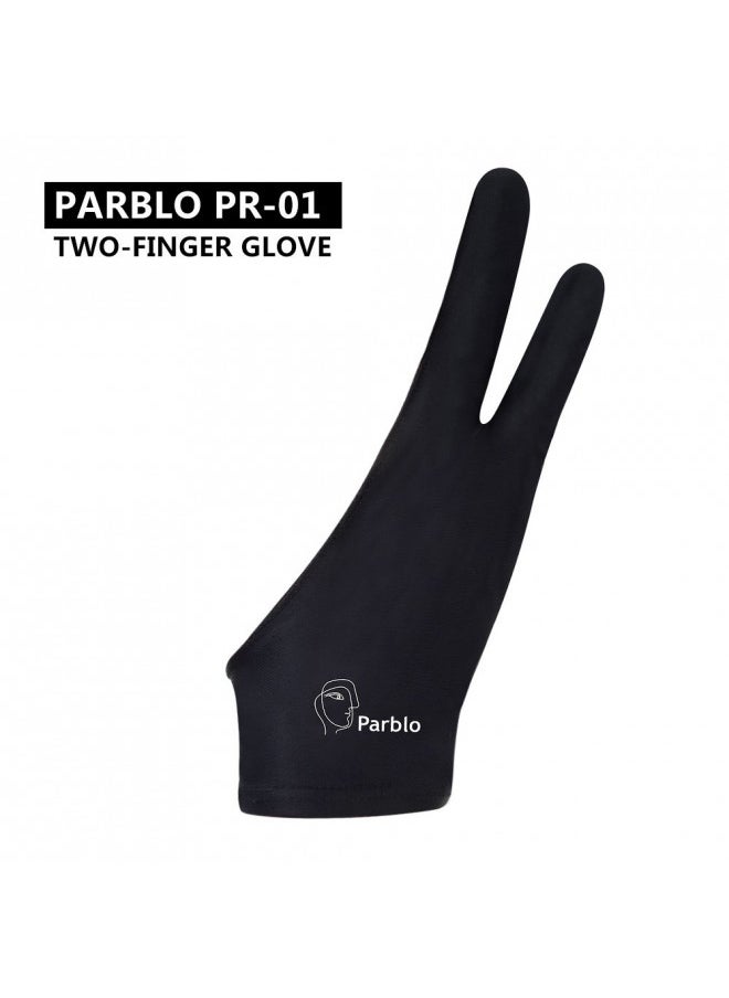 Parblo PR-01 Two-Finger Glove for Graphics Drawing Tablet Light Box Tracing Light Pad