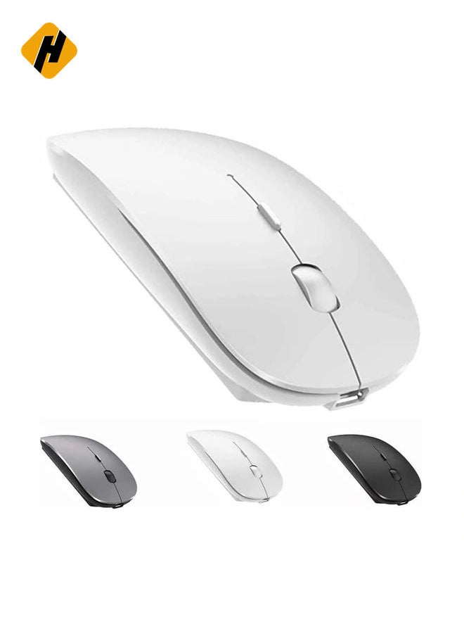 Wireless Mouse Portable Mobile Optical Mice Mute Silent Click Mini Noiseless Mice with USB Receiver for Notebook, PC, Laptop, Computer, Macbook