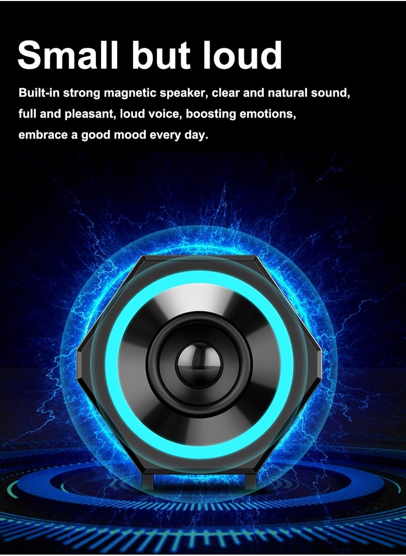 PC speaker, USB computer speaker, USB wired subwoofer speaker, computer PC speaker, laptop desktop small audio speaker, USB powered computer stereo speaker for PC, desktop computer, computer, laptop, with surround sound and subwoofer