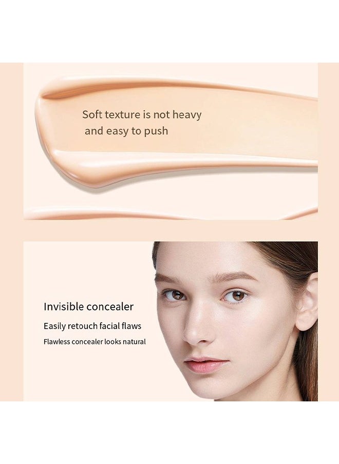 BB Beauty Skin Nude Effect,Lasting Performance ,Instant Oil-Absorbing Coverage Cream -ivory white