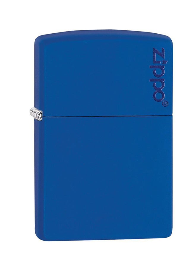 Windproof Gas Lighter Royal Blue Matte