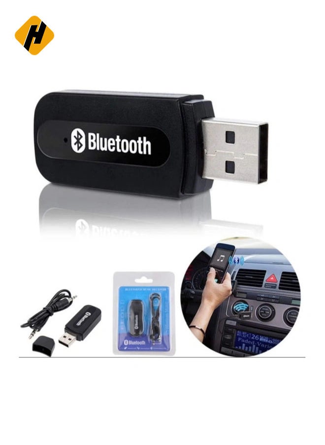 USB Bluetooth Receiver for Car, Music Streaming Car Kit, Portable Wireless Audio Adapter