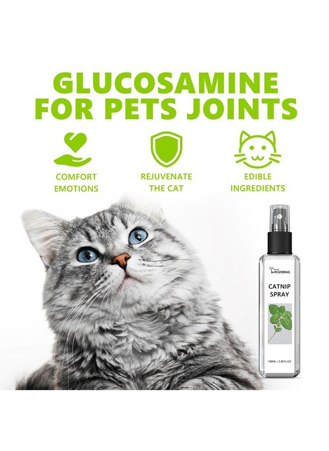 Catnip spray -suitable for cats and kittens to relieve cat anxiety and enhance pet vitality