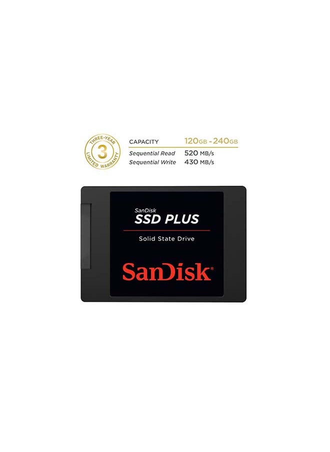 SSD 240 GB Plus Solid State Drive SDSSDA-240G-G26 240.0 GB