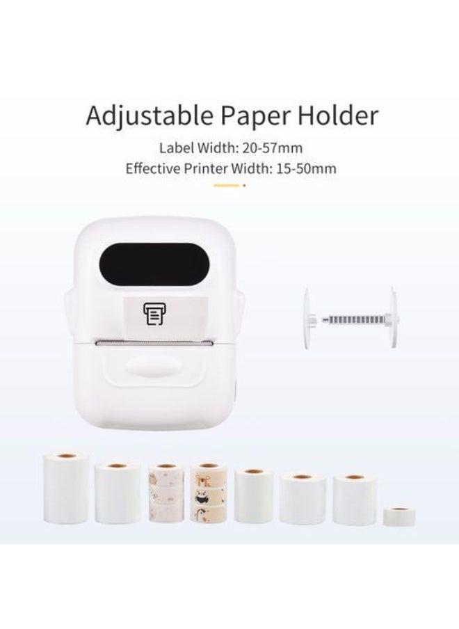 Multi Functional Label Printer Thermal Smart App Editing Bluetooth Connection Barcode Price Tag Food Label Package Label