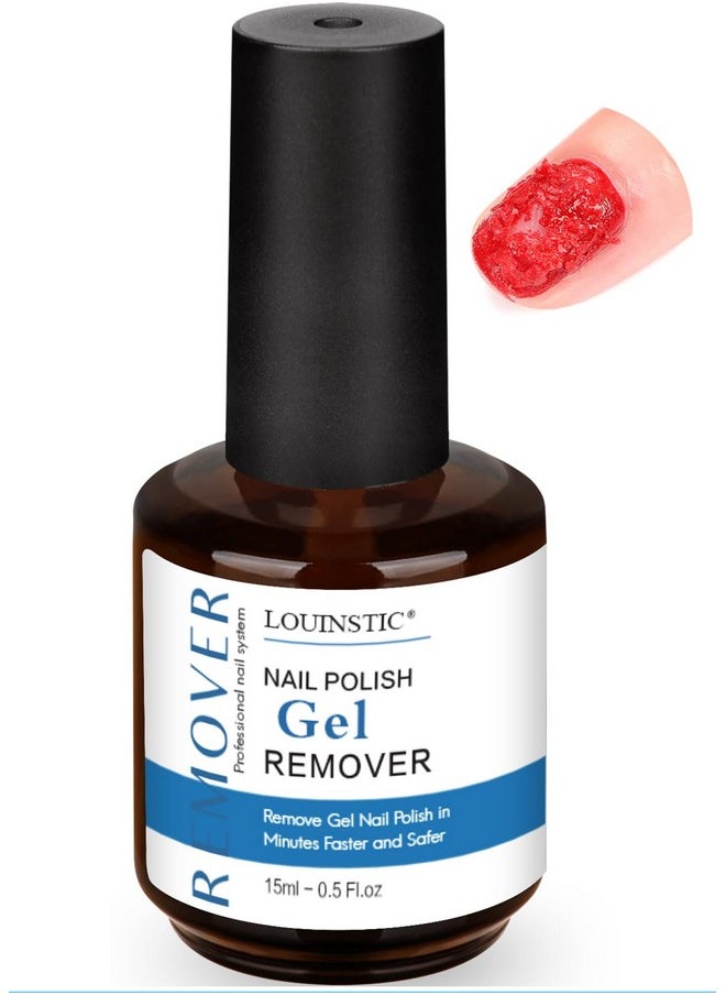 Gel Nail Remover - Quick Gel Nail Polish Remover, 3-5 Minutes Gel Remover For Nails Removedor De Gel