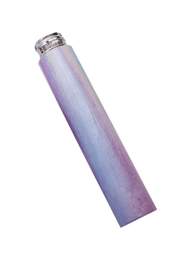 Slim Insulated Vacuum Flask Purple 25 x 4.5cm