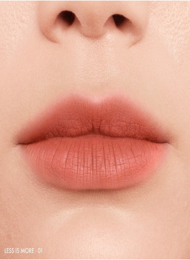 SEPHORA COLLECTION Soft Matte & Easy - Smooth Matte Lip Color 1 Less Is More - muted pink beige (4.5ml)