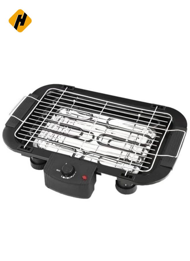 Electric Barbecue Grill 2000W 2000 W H18181 Black/Silver