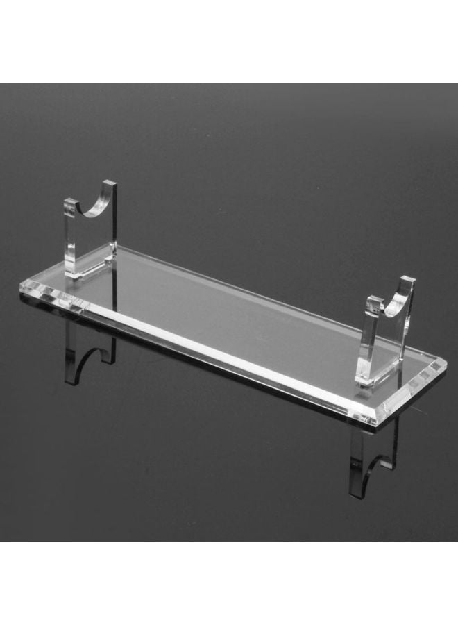 Portable Convenient Acrylic Durable Display Stand Black 24.8X7.9X6