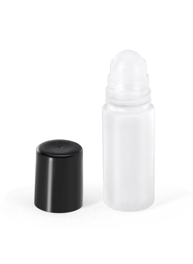 1Oz/30Ml Deodorant Roller Bottles 3 Pcs Empty Frosted Glass Roll On Bottles Diy Travel Refillable Deodorant Container Cosmetic Cream Bottles With Plastic Roller Ball