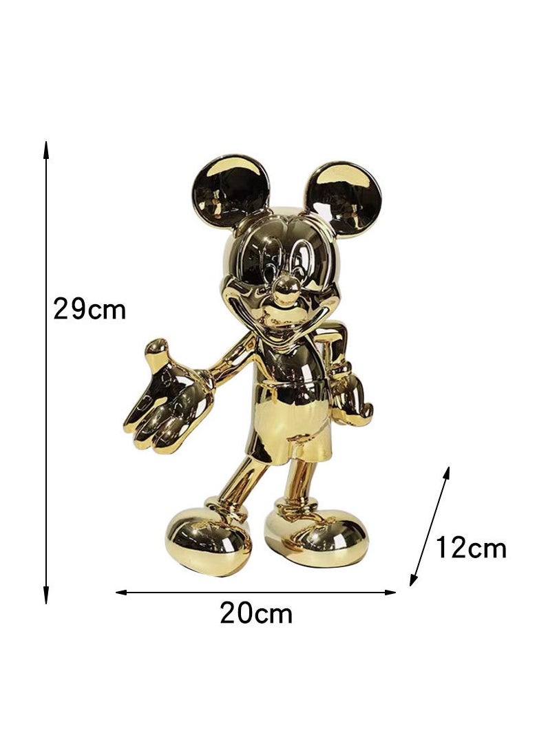 Modern Cartoon Character Figurine Sculpture - Luxury Decorative Ornament for Home and Office