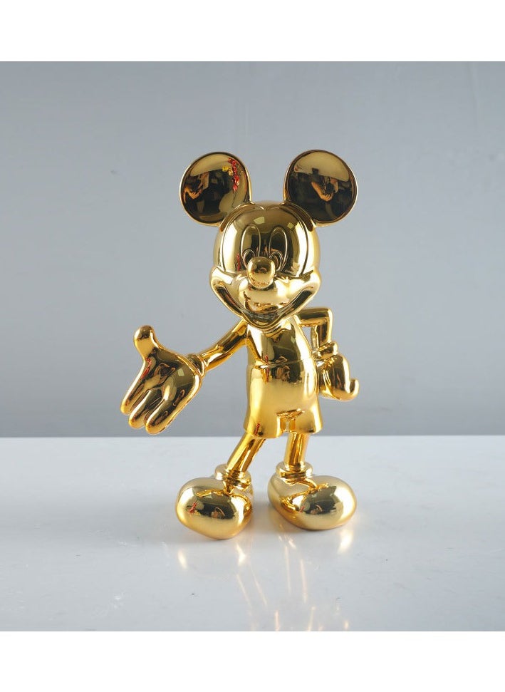 Modern Cartoon Character Figurine Sculpture - Luxury Decorative Ornament for Home and Office