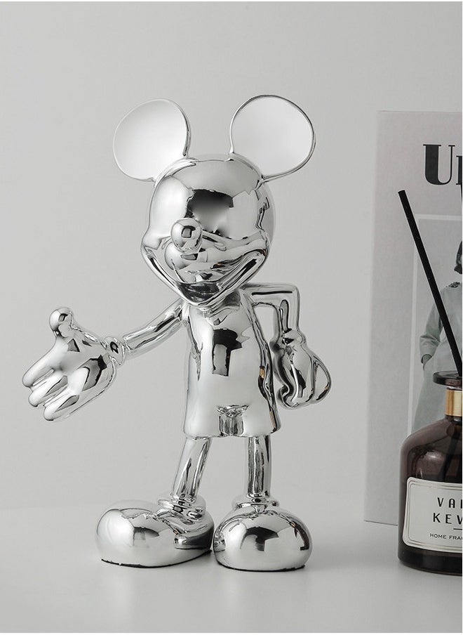 Modern Cartoon Character Figurine Sculpture - Luxury Decorative Ornament for Home and Office