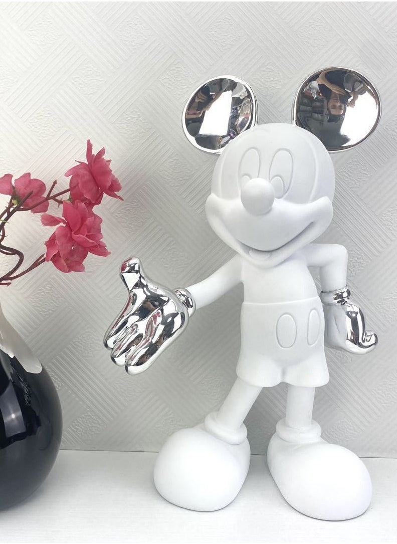 Modern Cartoon Character Figurine Sculpture - Luxury Decorative Ornament for Home and Office