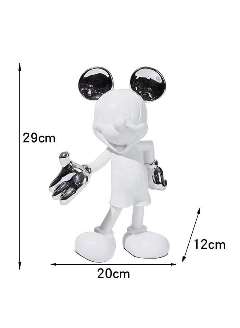 Modern Cartoon Character Figurine Sculpture - Luxury Decorative Ornament for Home and Office