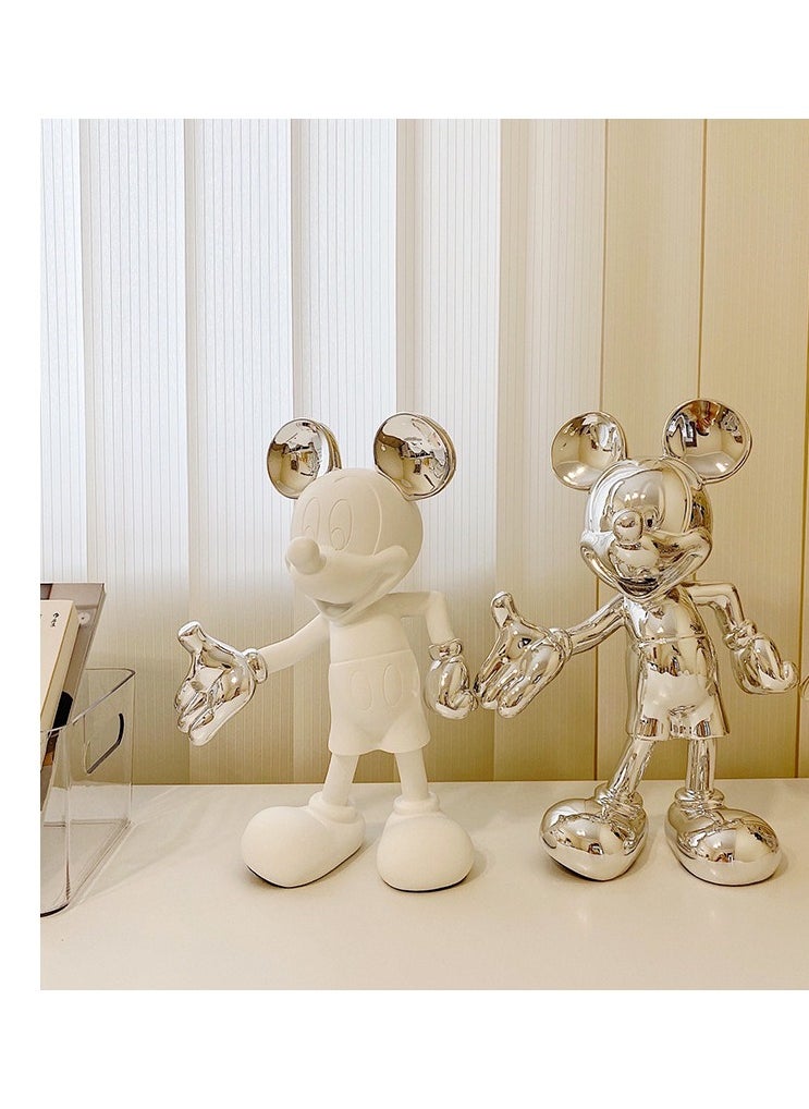 Modern Cartoon Character Figurine Sculpture - Luxury Decorative Ornament for Home and Office