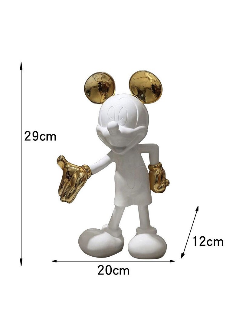 Modern Cartoon Character Figurine Sculpture - Luxury Decorative Ornament for Home and Office