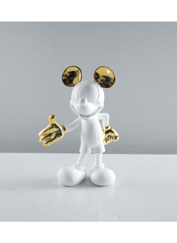 Modern Cartoon Character Figurine Sculpture - Luxury Decorative Ornament for Home and Office