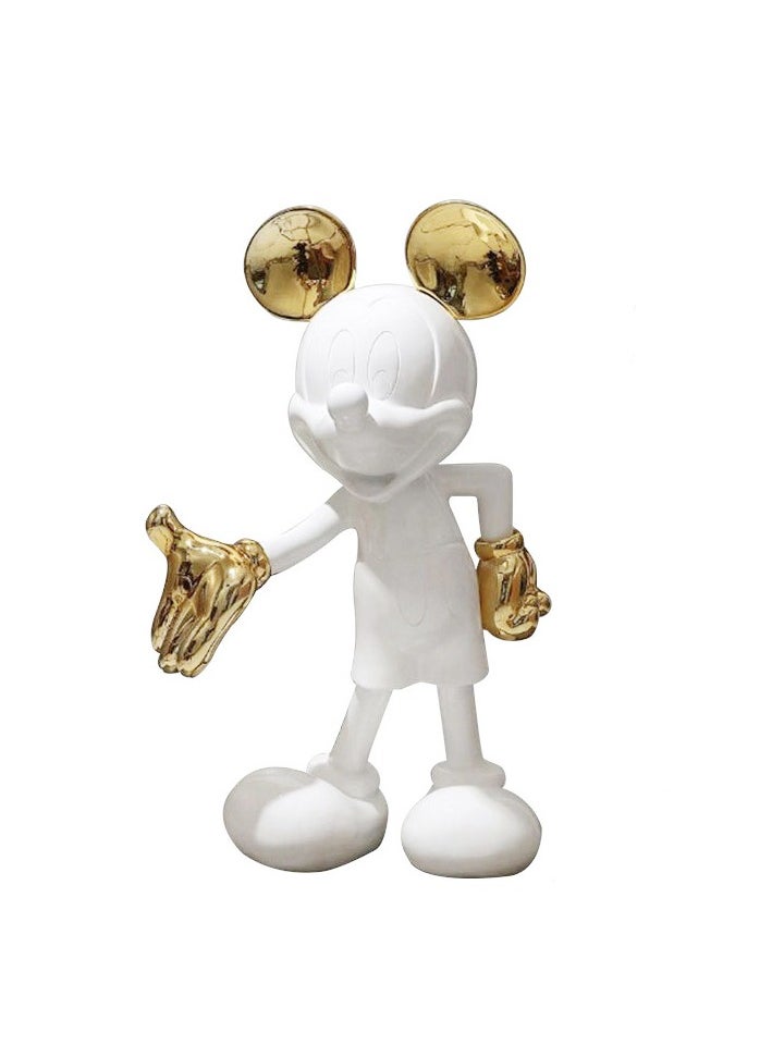 Modern Cartoon Character Figurine Sculpture - Luxury Decorative Ornament for Home and Office