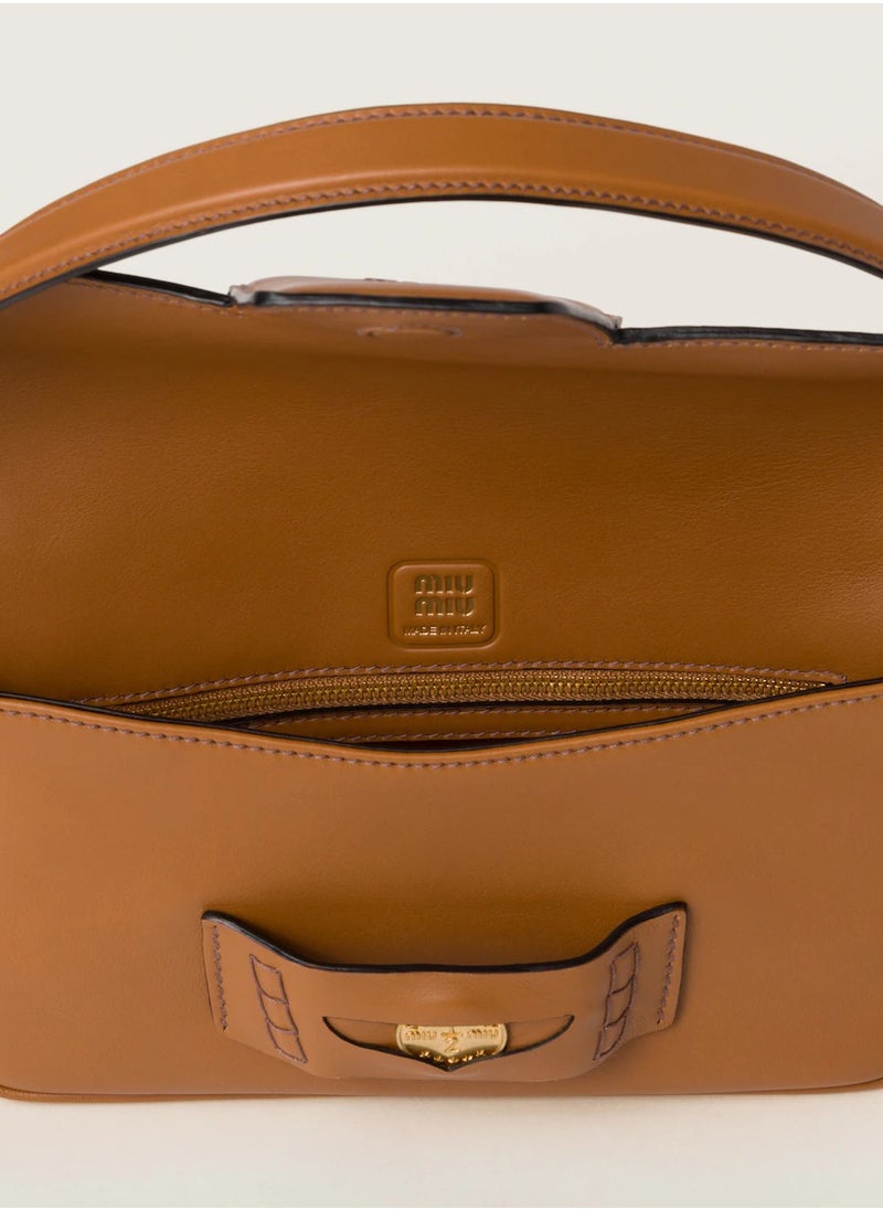 MIU Penny leather bag hand bag