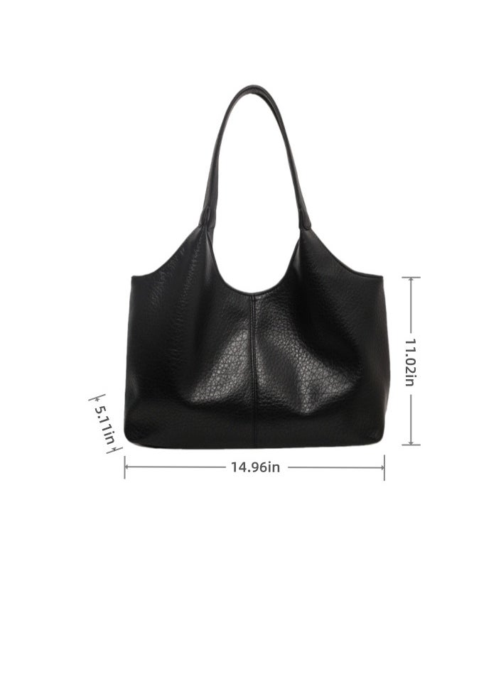Large capacity women's shoulder bag Multi-purpose Vintage Tote Stylish Commuter shoulder bag High quality durable design for everyday use