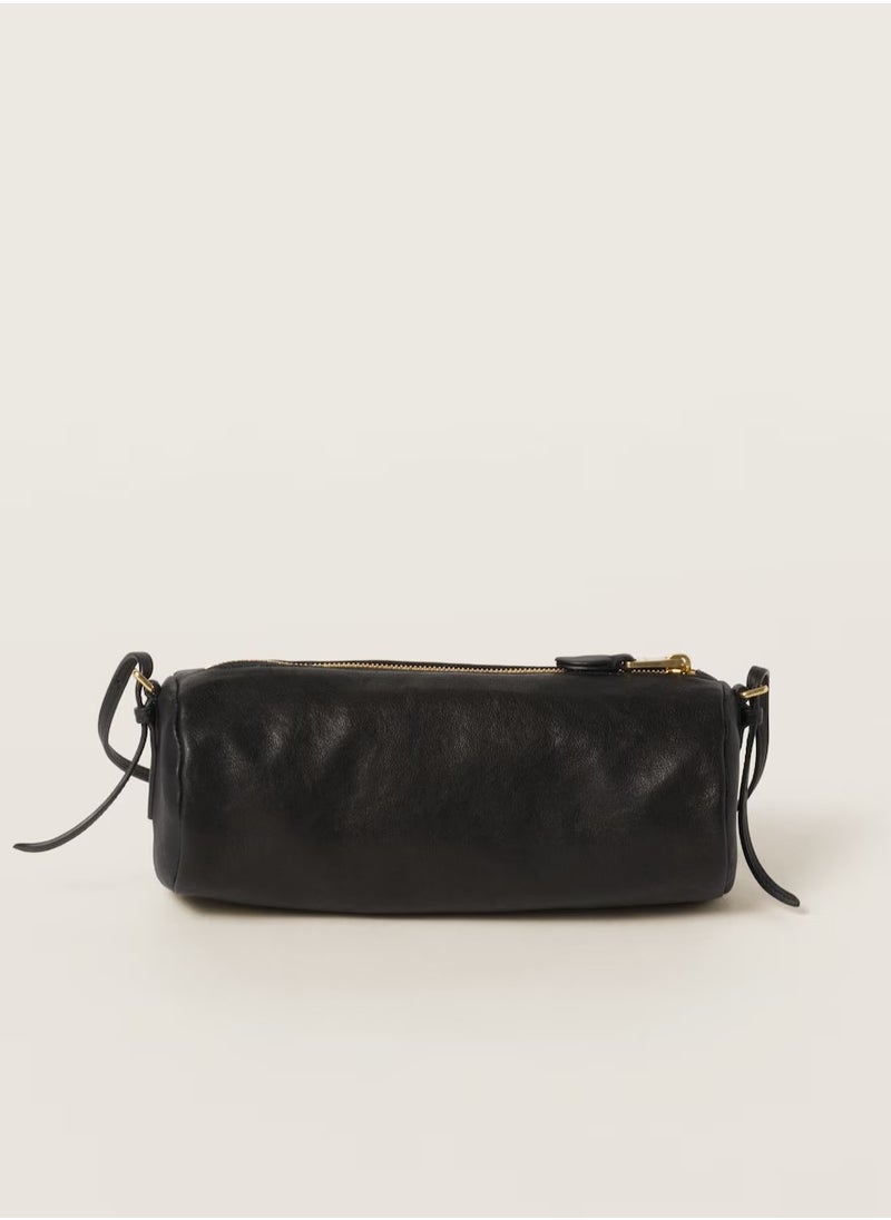 MIU Nappa leather pouch Shoulder Bag