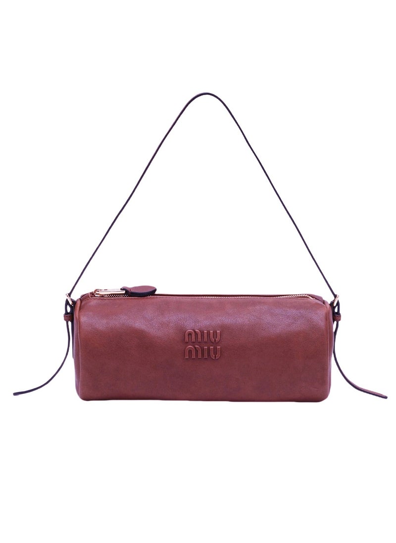 MIU Nappa leather pouch Shoulder Bag