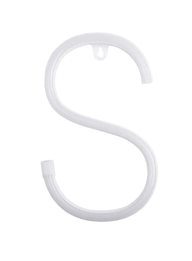 S Letter LED Neon Flex  Light White 20x30cm