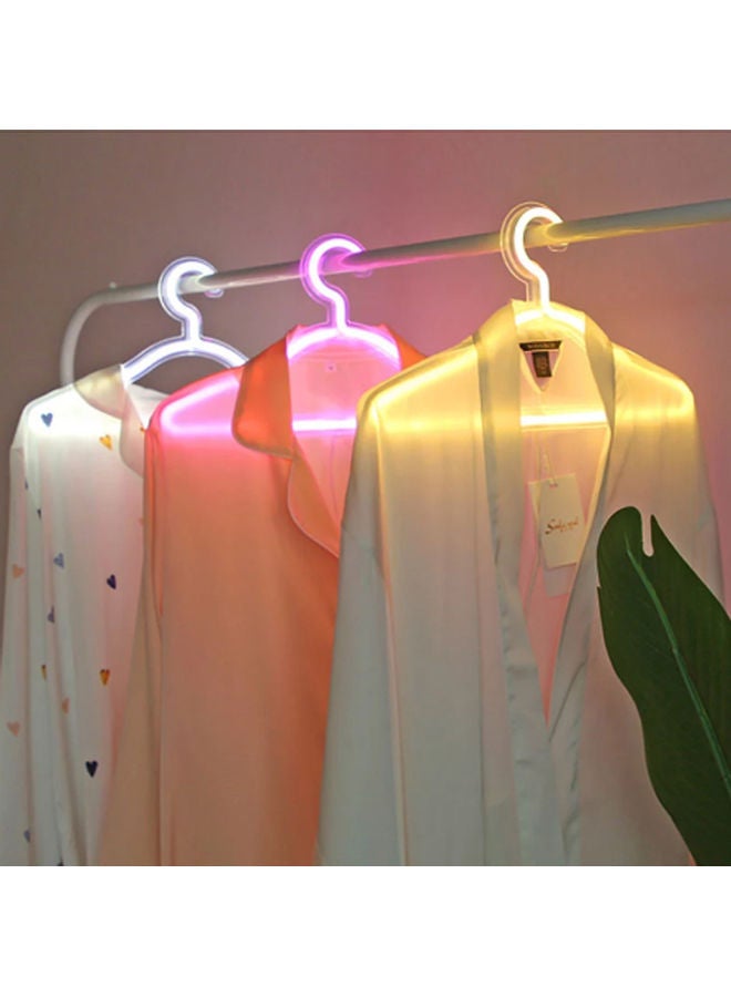 LED Neon Light Sign Clothes Stand USB Powered Hanger Night Lamp for Bedroom Home Wedding 
Clothing Store Art Wall Decor Xmas Gift gold 39.5x21.5cm