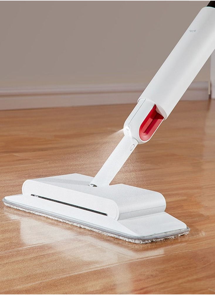 2 in 1 Smart Cordless Handheld Rotatable Sweeper & Water Spraying Mop Floor Cleaner TB900- White