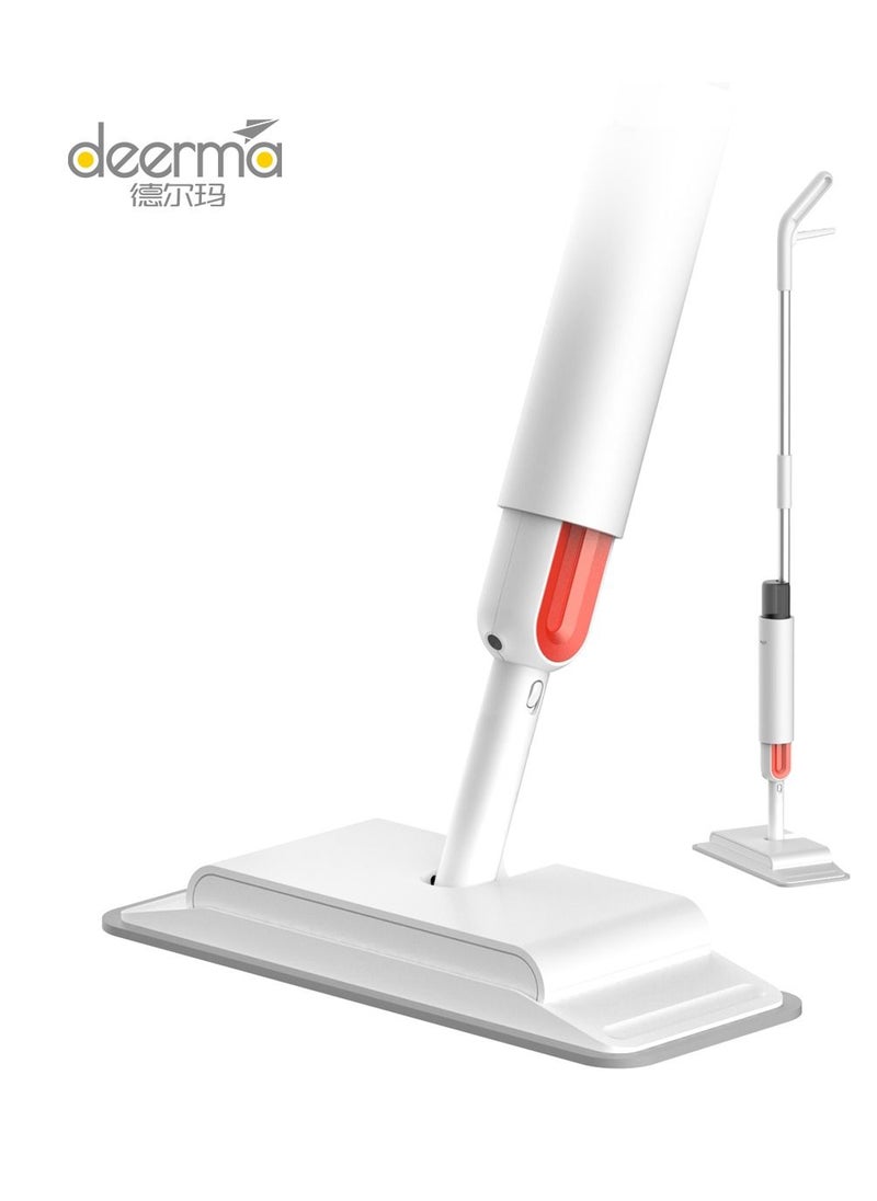 2 in 1 Smart Cordless Handheld Rotatable Sweeper & Water Spraying Mop Floor Cleaner TB900- White