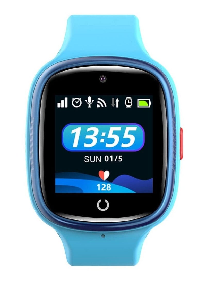 4G kids Smart Watch With Video Call - Blue