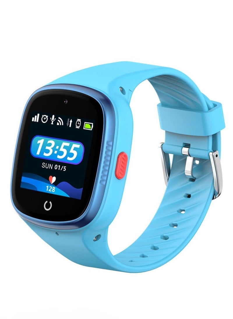 4G kids Smart Watch With Video Call - Blue