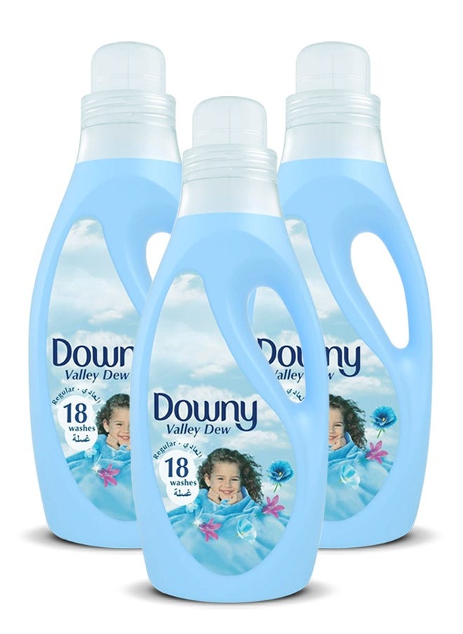 Fabric Softener Valley Dew 3x2L Regular