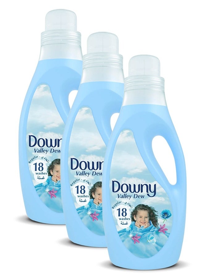 Fabric Softener Valley Dew 3x2L Regular