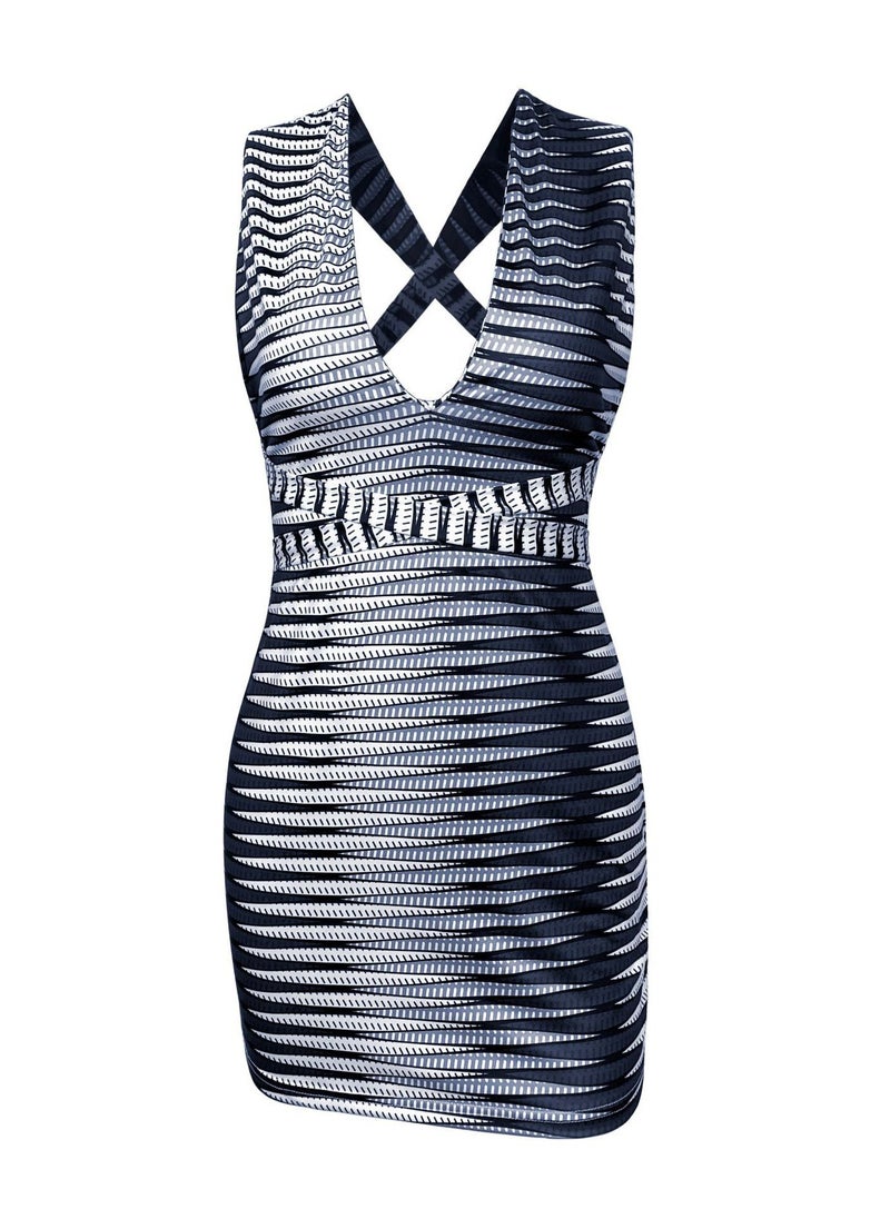 New Women's Sleeveless Suspender Dress Short Skirt