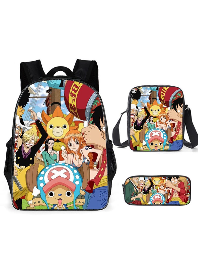 New One Piece Student Backpack Set