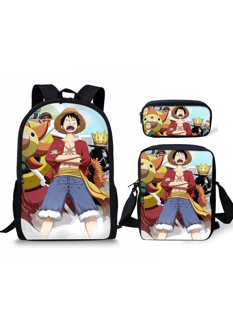 New One Piece Student Backpack Set