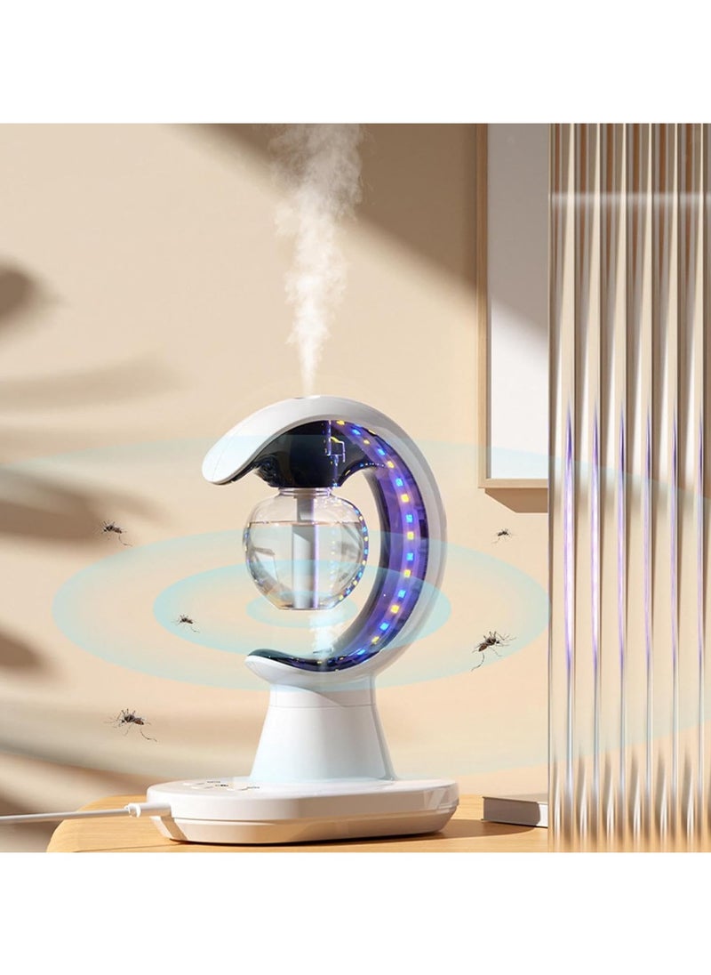 Multifunctional humidified mosquito repellent lamp